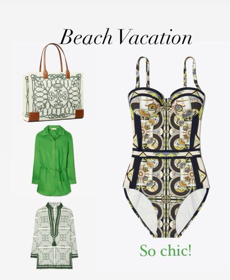 Beach vacation, women’s swimsuit, resort wear 

#LTKSeasonal #LTKSwim #LTKItBag