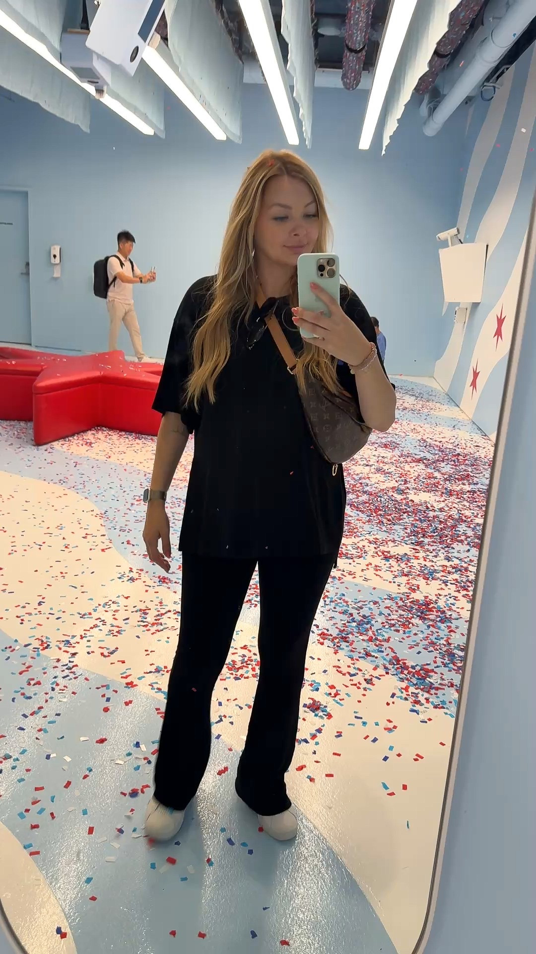 Not maternity but perfect for a growing bump! Tts- wearing a small! Top is oversized fit

#LTKSeasonal #LTKBump #LTKStyleTip