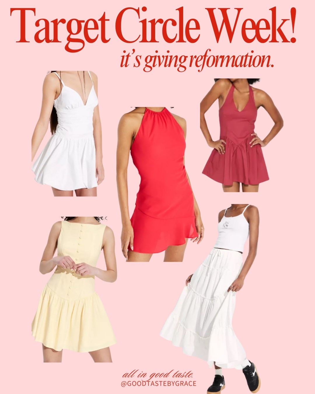 30% OFF DRESSES AND SKIRTS TODAY! this makes most items $21.. and they are all giving reformation.  i have and love a good amount of these :) sizing and comments on each product. 

#LTKWedding #LTKStyleTip #LTKSaleAlert