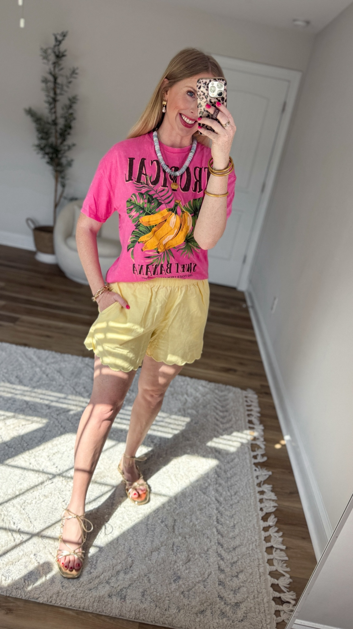 Weekend Walmart Wins Try-On
Graphic tee- small, oversized fit!
Scallop shorts- small

#LTKmomlife #LTKootd #LTKgrwm