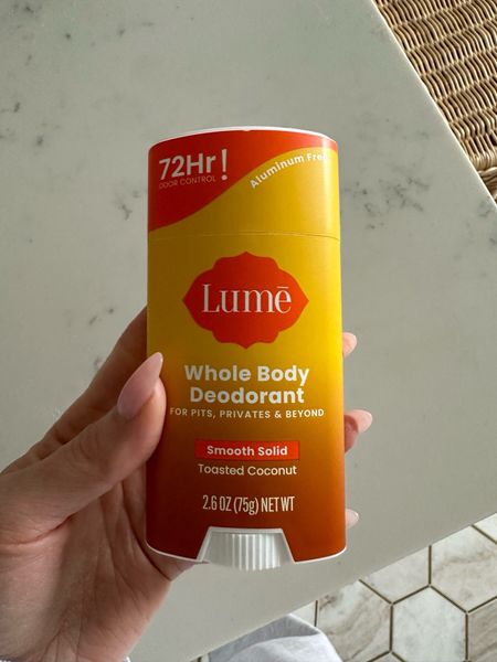 Loving this Lume deodorant for the spring and summer! The toasted coconut scent smells amazing! 

#LTKfindsunder50 #LTKbeauty #LTKSeasonal