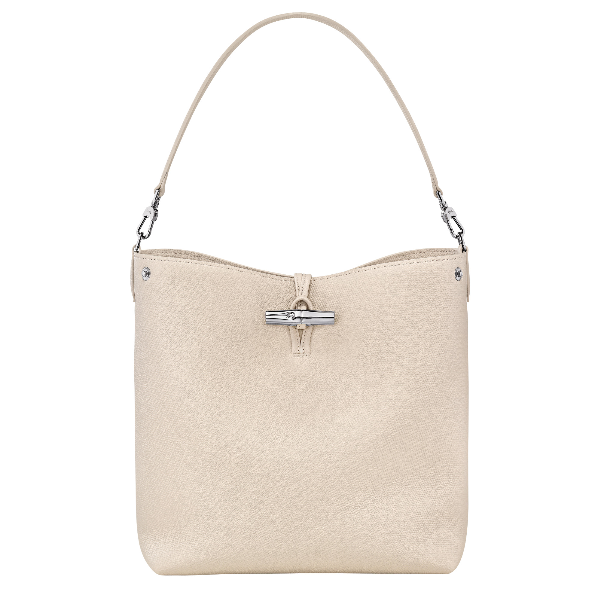 Le Roseau M Shoulder bag Paper - Leather | Longchamp US | Longchamp