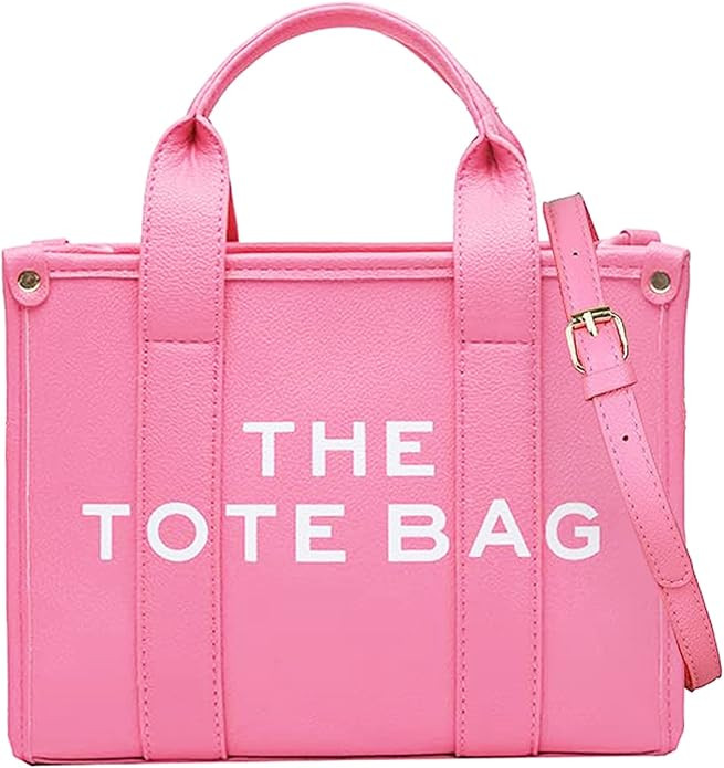 The Tote Bag for Women Dupes Mini Leather Tote Bag Small Personalized Crossbody Handbags | Amazon (US)
