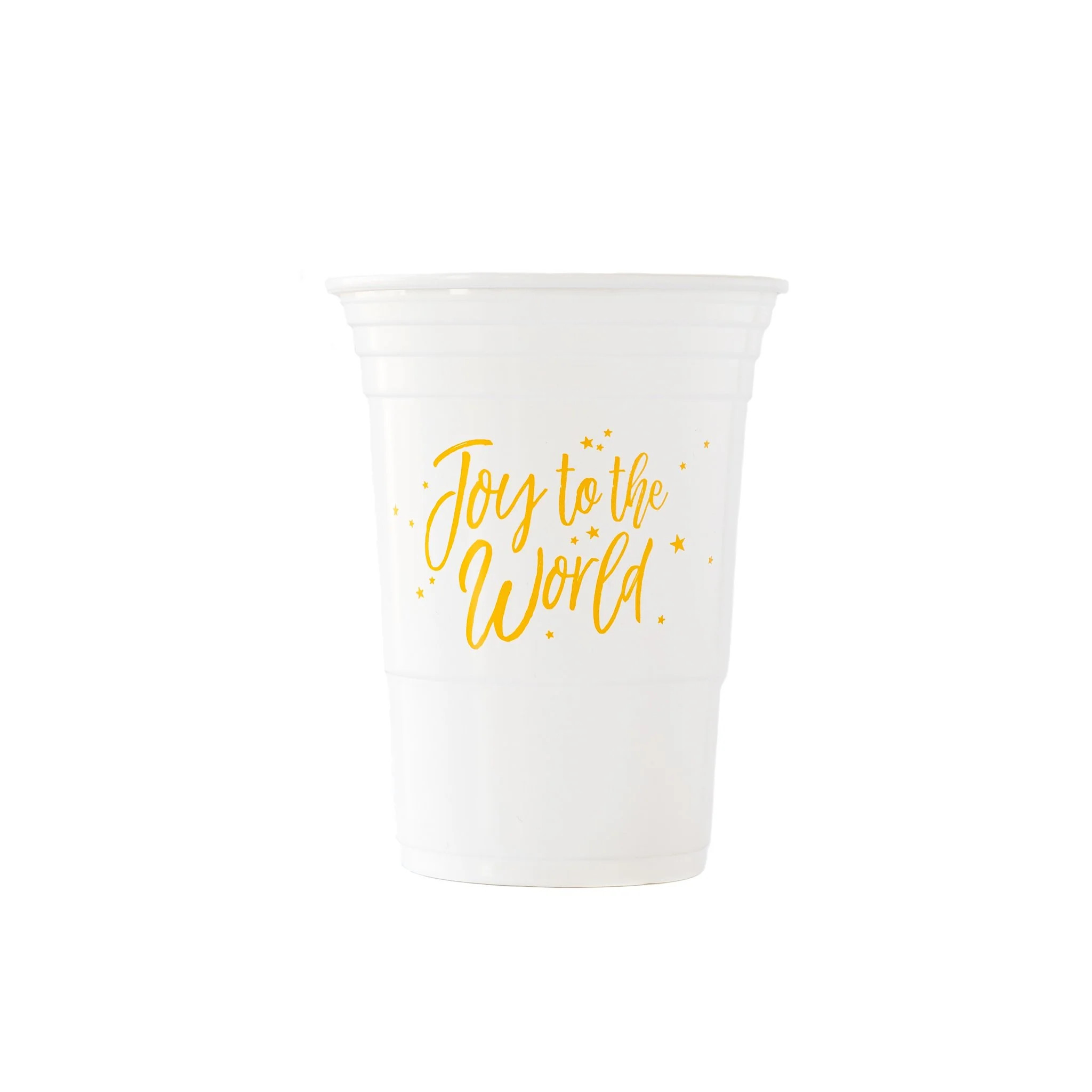 Joy to the World 16 oz Party Cups (24 pcs) | My Mind's Eye
