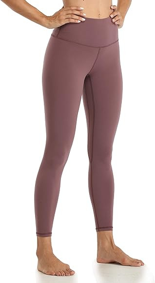 YUNOGA Women's Ultra Soft High Waisted Seamless Leggings Tummy Control Yoga Pants | Amazon (US)