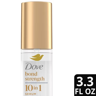 Dove Beauty Bond Shield Leave-In Silk Hair Serum - 3.3oz | Target