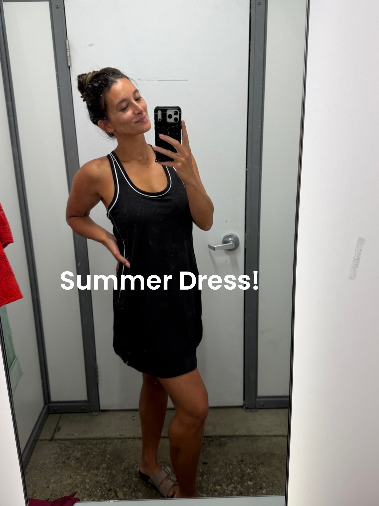Love this summer dress and it has built in shorts so you can use the restroom … iykyk