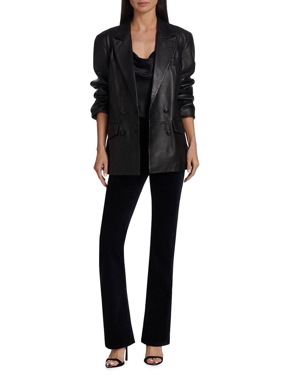 AG Jeans Alexxis High-Rise Bootcut Pants | Saks Fifth Avenue