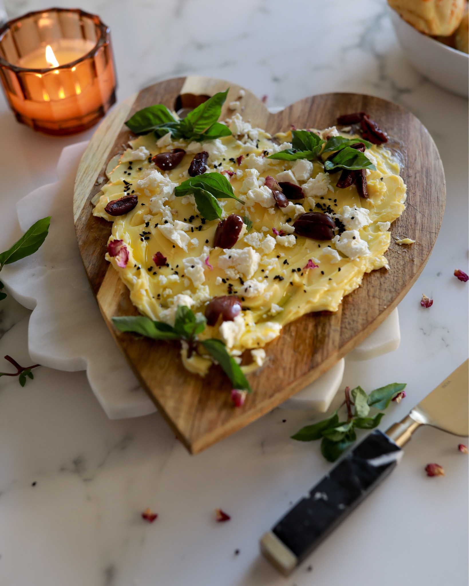 Butter board essentials 
Heart shaped wood cutting board, black marble cheese knives, charcuterie board 

#LTKSeasonal #LTKhome #LTKHalloween