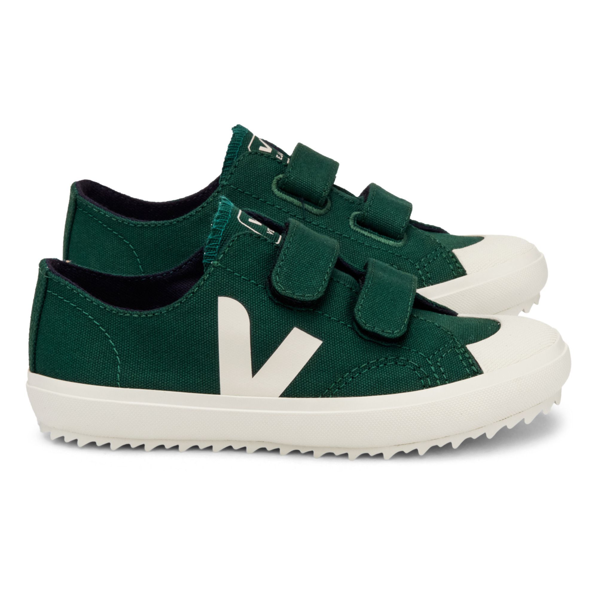 Ollie Velcro Sneakers Green Veja Shoes Teen, Baby, Children | Smallable DE