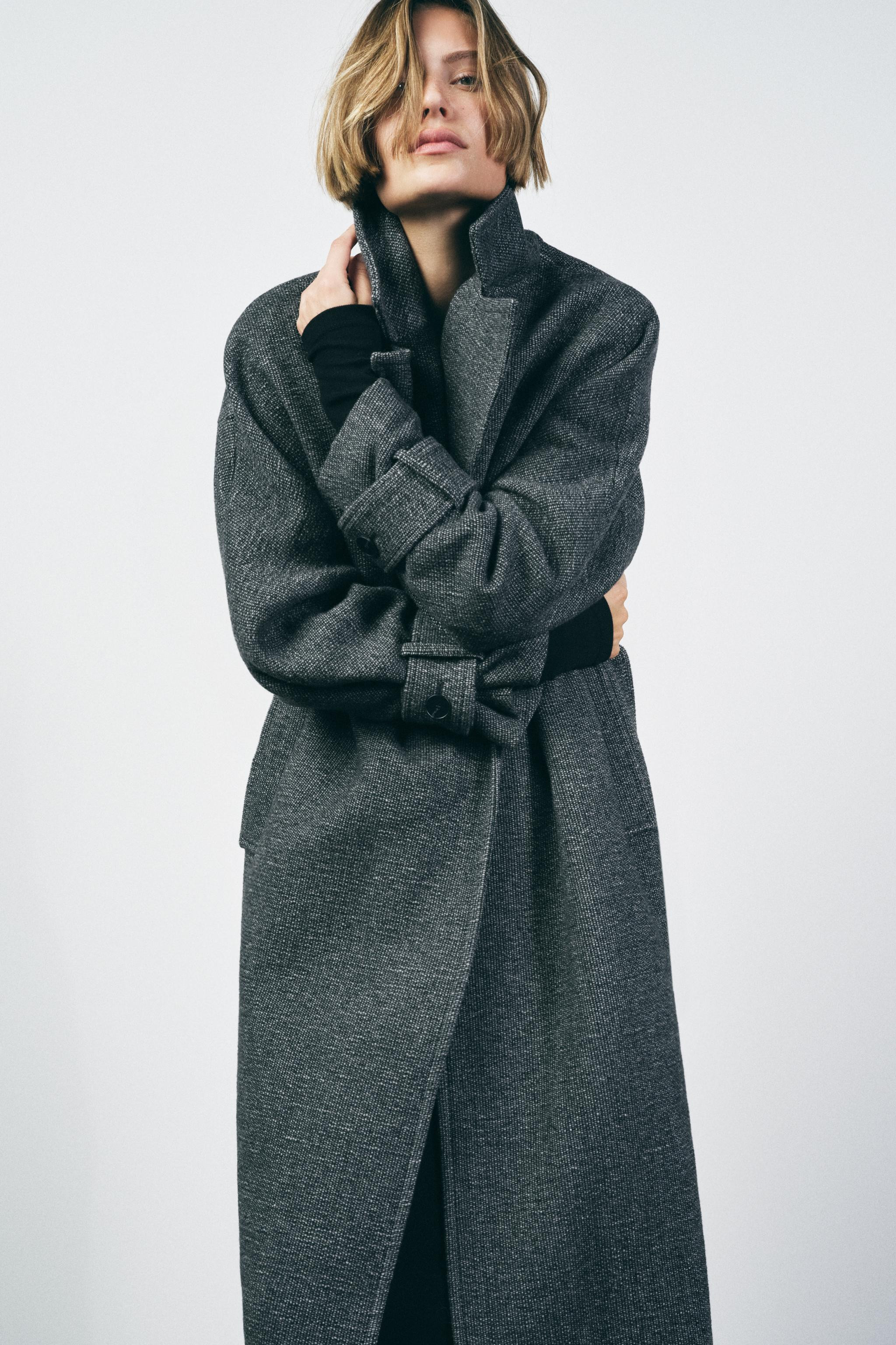 CAPPOTTO MISTO LANA ZW COLLECTION | Zara IT