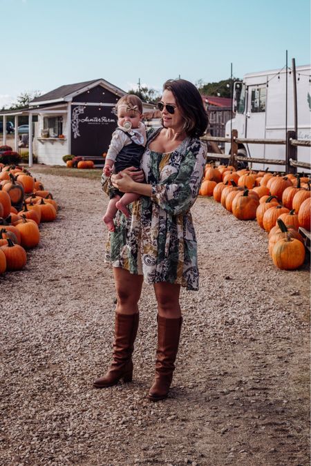 a little mini + me coordination for the pumpkin patch! 

#LTKfamily #LTKkids #LTKbaby