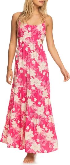 Hot Tropics Cutout Maxi Dress | Nordstrom