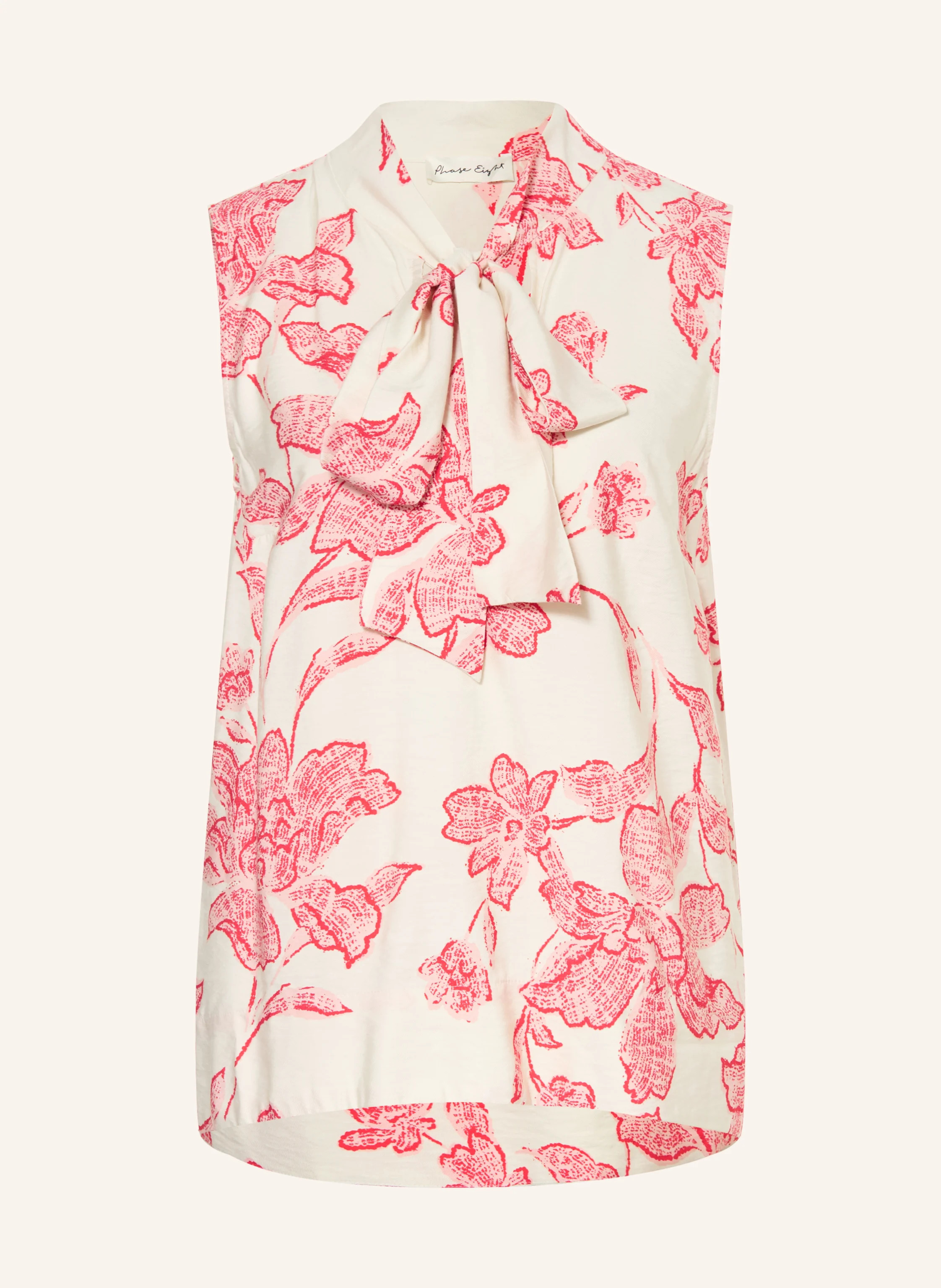 Phase Eight Blusentop JUNIE mit Schluppe in creme / rosa / rot | Breuninger (DACH)