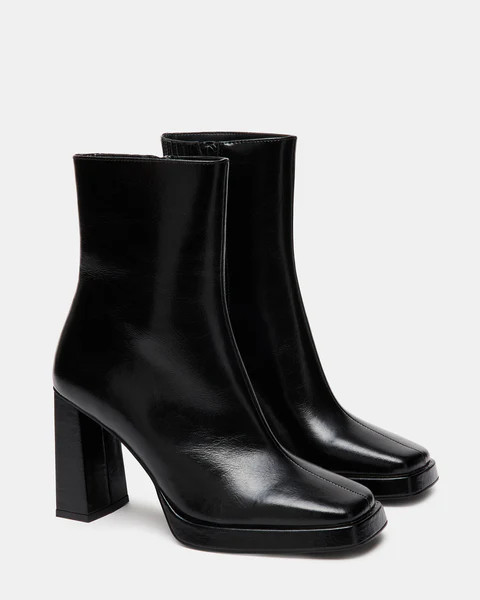 FREYA BLACK LEATHER | Steve Madden (US)