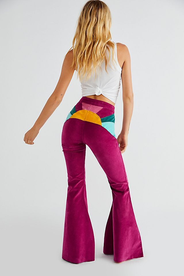 Ray Of Sunshine Cord Flare Jeans | Free People (Global - UK&FR Excluded)