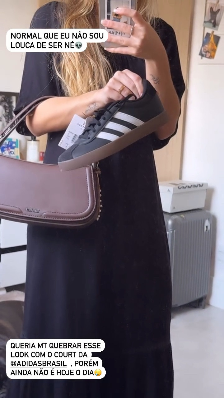 Adidas pra quebrar um look mais feminino?! Amo equilibrar o look quebrando com uma peça de outro estilo diferente👽

#LTKshoes #LTKdicadeestilo #LTKbrasil