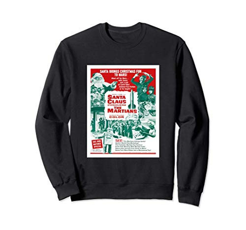 Santa Claus Conquers the Martians T-Shirt Sweatshirt | Amazon (US)