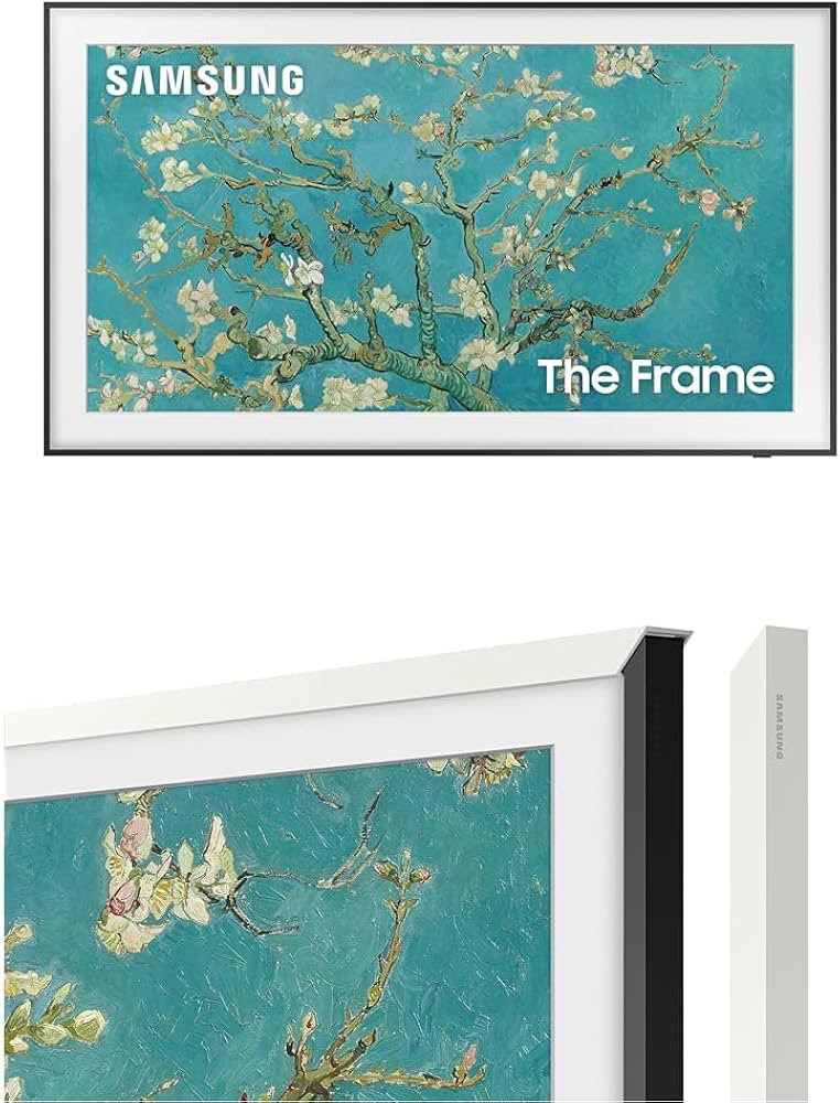 SAMSUNG The Frame 50” TV with White Bezel | Amazon (US)