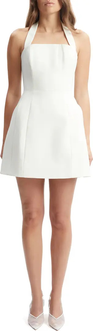 Nevelle Hourglass Halter Minidress | Nordstrom