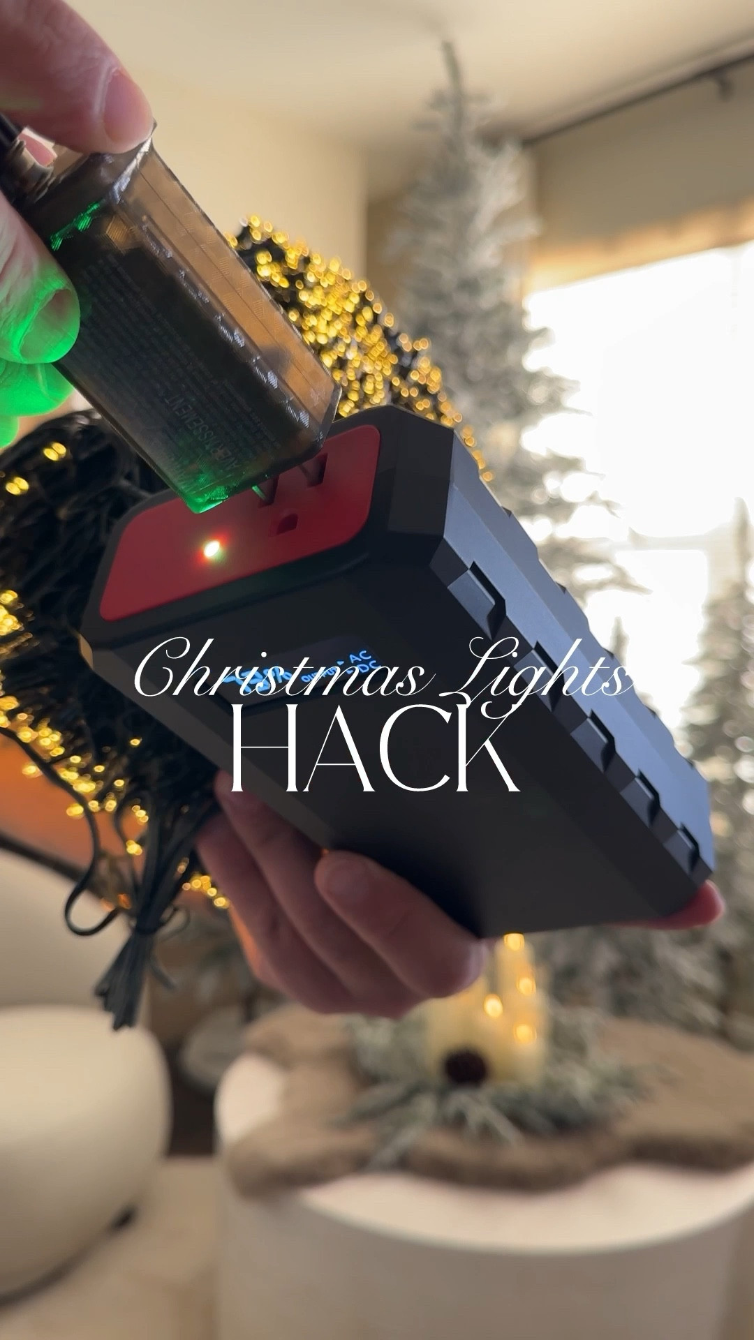 you no longer have to worry about outlets or ugly extension cords for your christmas tree,
christmas decor or mantle. this portable power bank is so practical and easy to hide.


#LTKHome #LTKHoliday