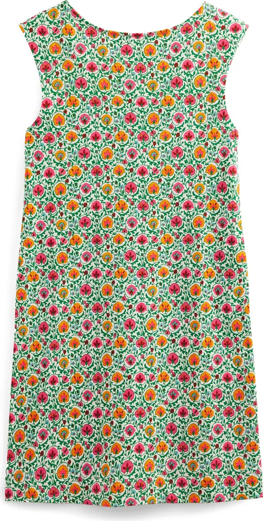 Printed Sleeveless Cotton Jersey Dress | Nordstrom