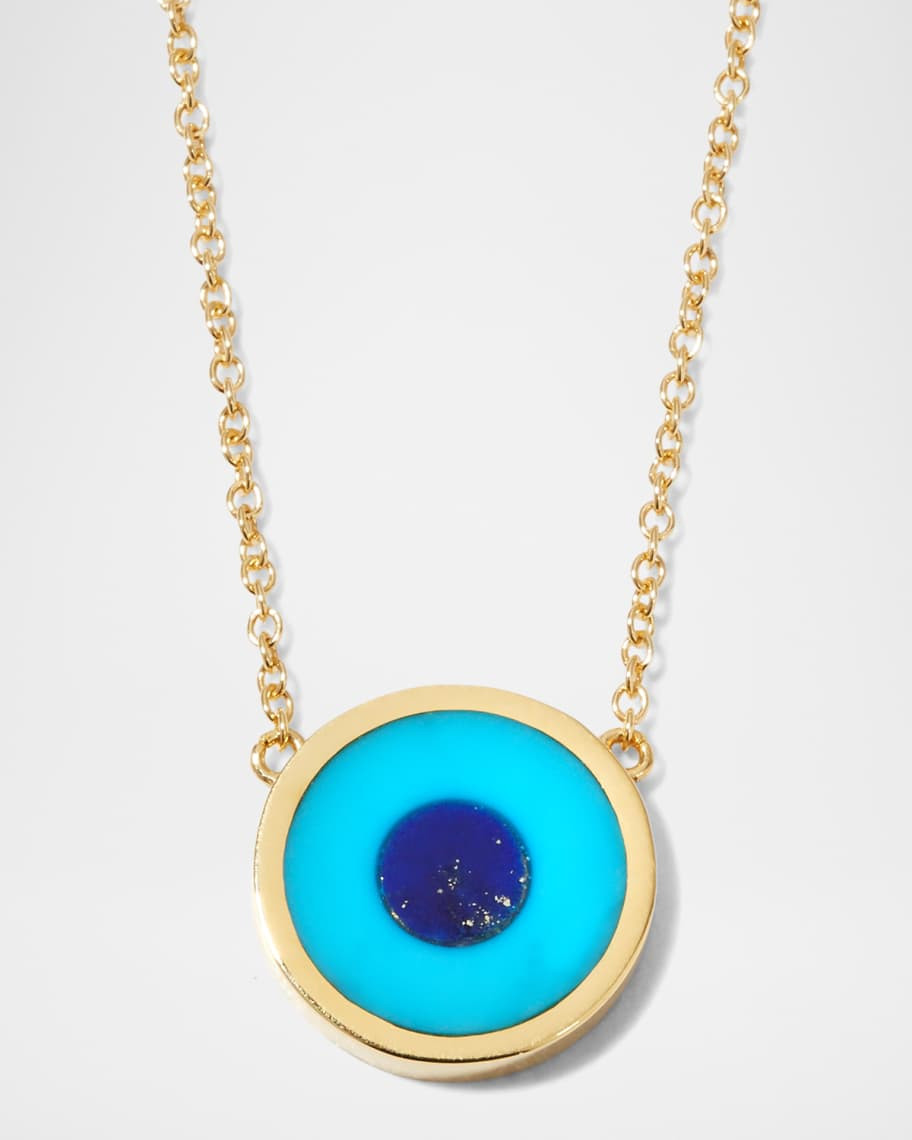 Jennifer Meyer 18k Mini Evil Eye Necklace | Neiman Marcus