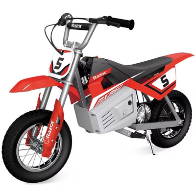 Razor MX350 Dirt Rocket Bike Electric Ride-On for Kids 8+, 140lb Weight Capacity, Red – 24V Bat... | Target