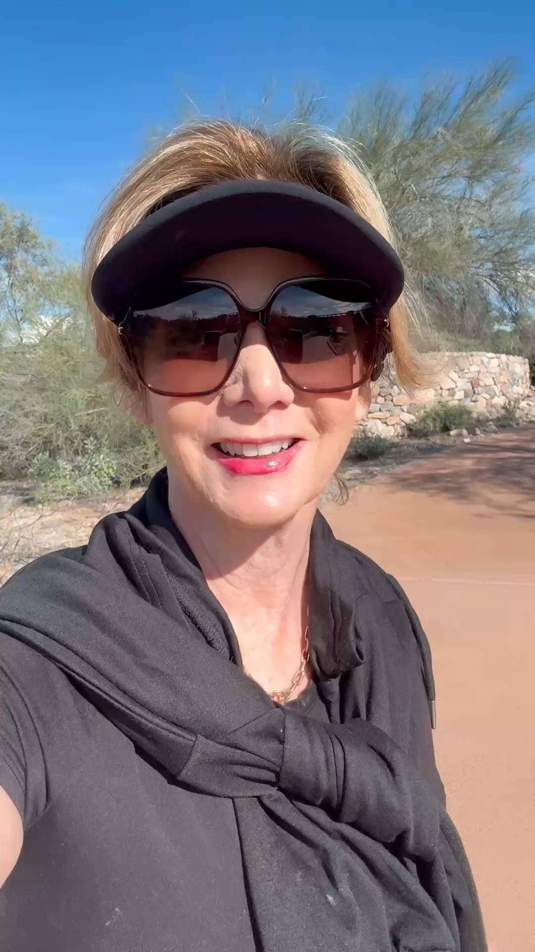 Take a walk but make it fashionable! 

This Alo black tee is my FAVORITE! I’ve had it several years and it holds up beautifully when washed! 

#LTKfitnessgoals #LTKOver40 #LTKselfcare