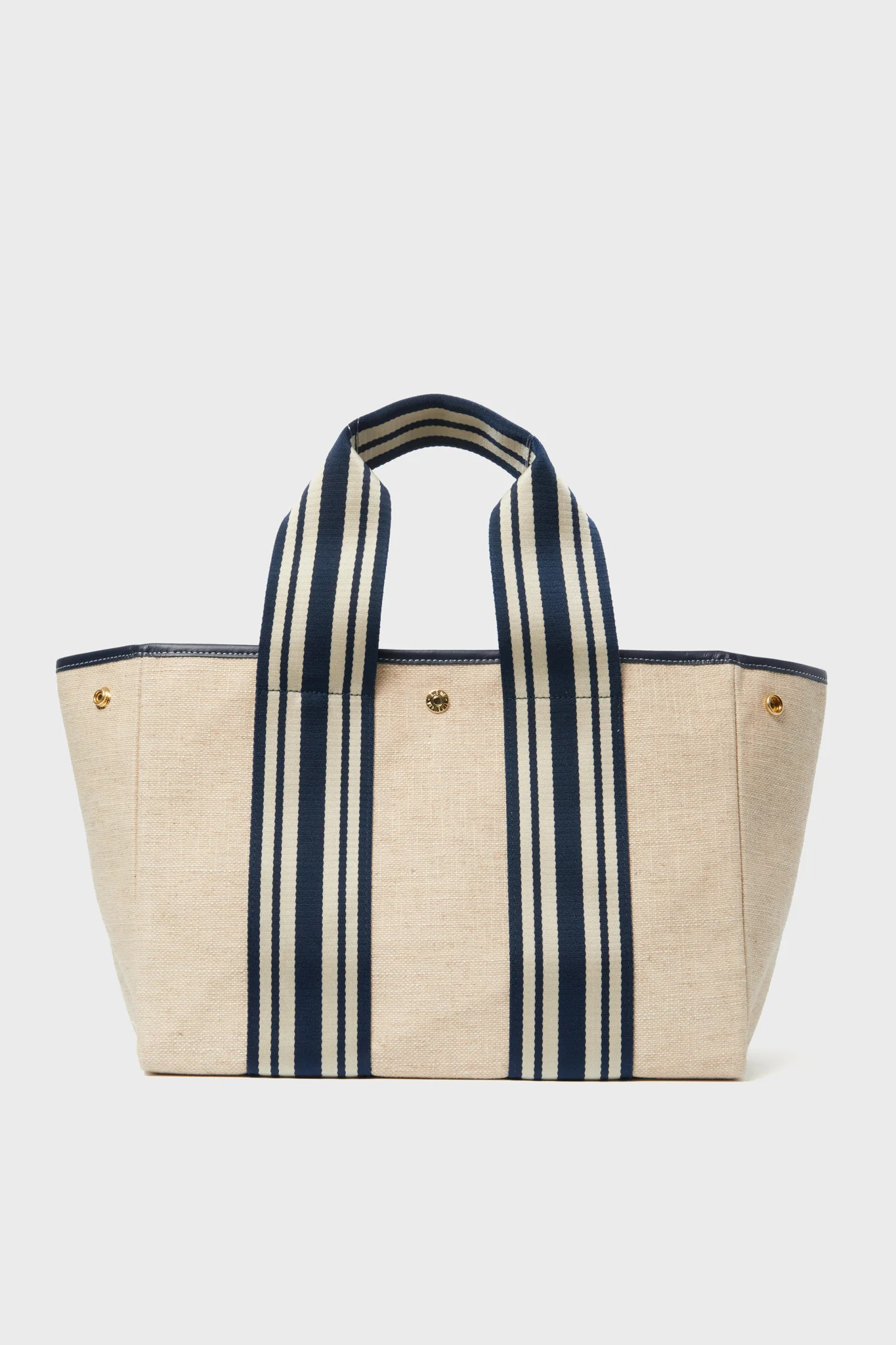 Navy Traversee M Linen Tote | Tuckernuck (US)
