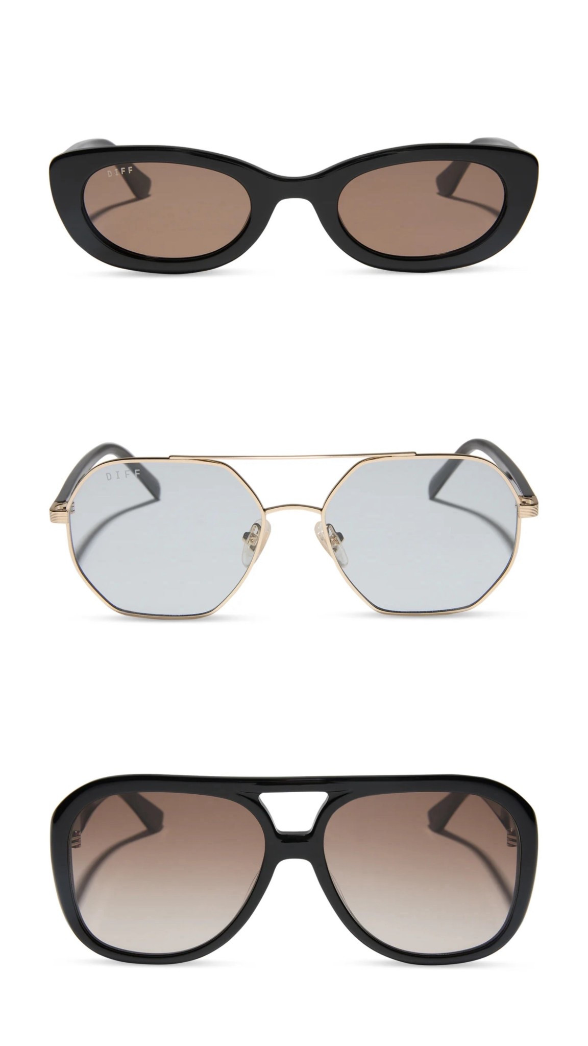 First time seeing these in person and now I get the hype…

Stopped by the DIFF Eyewear event at the Vivrelle showroom and instantly fell in love 🤍 The designs, the quality, the details… and the price point?? so good. I tried on so many pairs and narrowed it down to a few favorites I’m sharing here.

If you’ve been looking for your next go-to sunnies for spring/summer, this is your sign. They’re currently doing a buy one, get one free on so many styles. 

#LTKTravel #LTKvlog #LTKstorytime