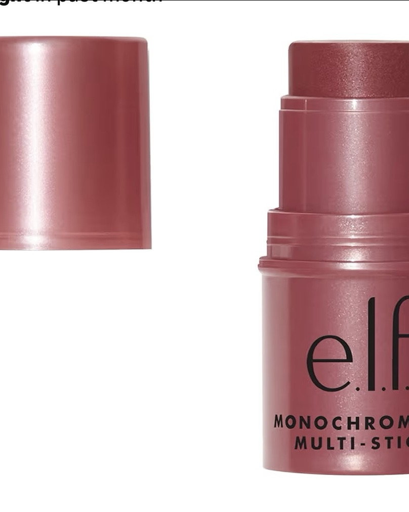 Looking for budget friendly travel size multipurpose makeup? Look no further than e.l.f. Monochromatic Multi stick! Creamy blendable color for your eyes, lips, & cheeks! Vegan & Cruelty free. I personally love Sparkling Rose! I’m always looking to simplify my routine especially since I’m often on the go & these sticks get the job done! Makeup can look put together & not take forever. And if you’re like me, someone who’s always running late then you definitely need this in your life! 😎

#LTKBeauty #LTKOver40 #LTKmorningroutine