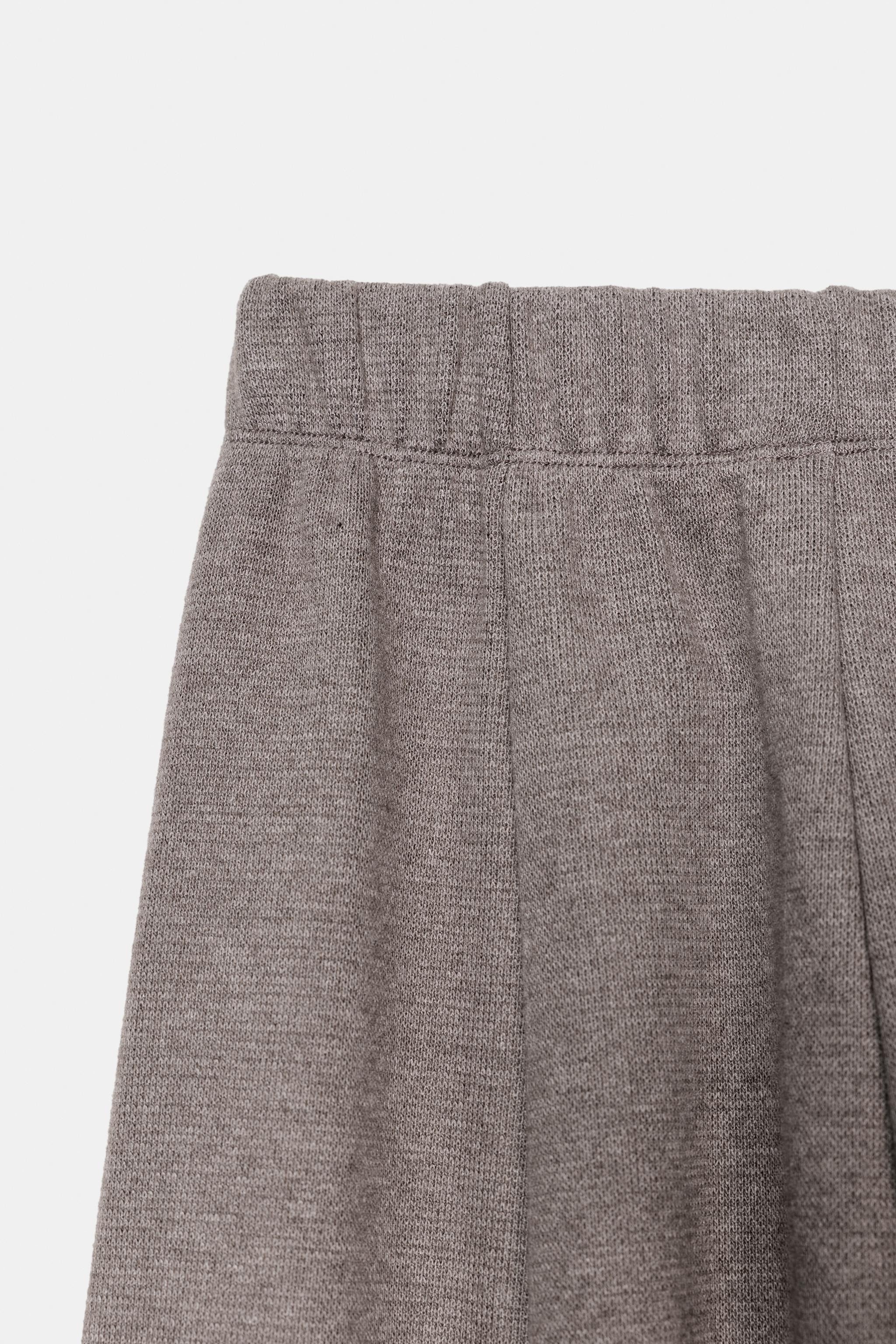 SOFT WIDE-LEG TROUSERS | Zara UK