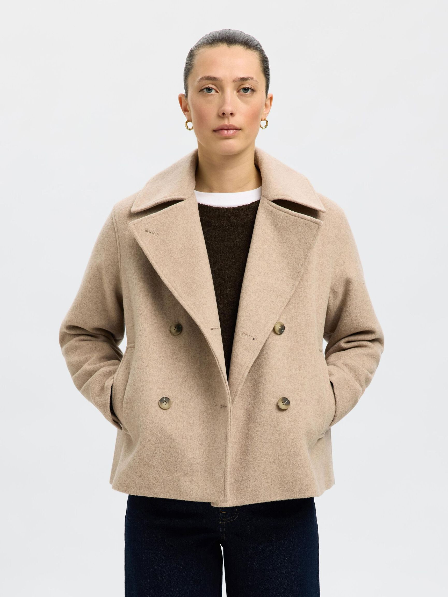 WOOL BLEND JACKET | Selected