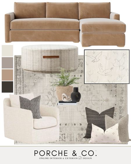 Living room mood board, living room inspo, living room decor, neutral living room design ideas, swivel chair, neutral art 

#LTKsalealert #LTKhome #LTKstyletip