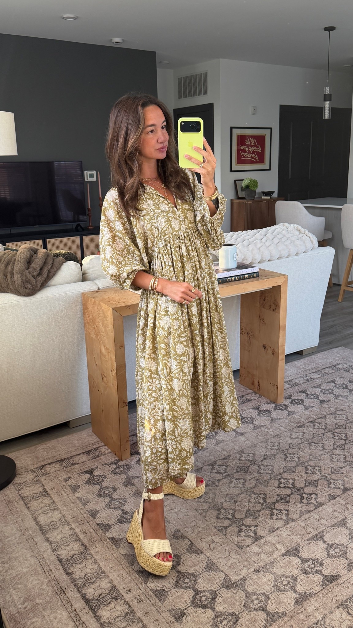 XS dress! Shoes are old (April platforms from Sam Edelman) linked current version!