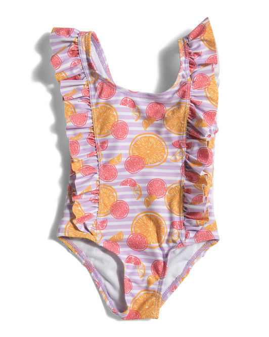 Girls Ruffle One-piece Swimsuit | TJ Maxx