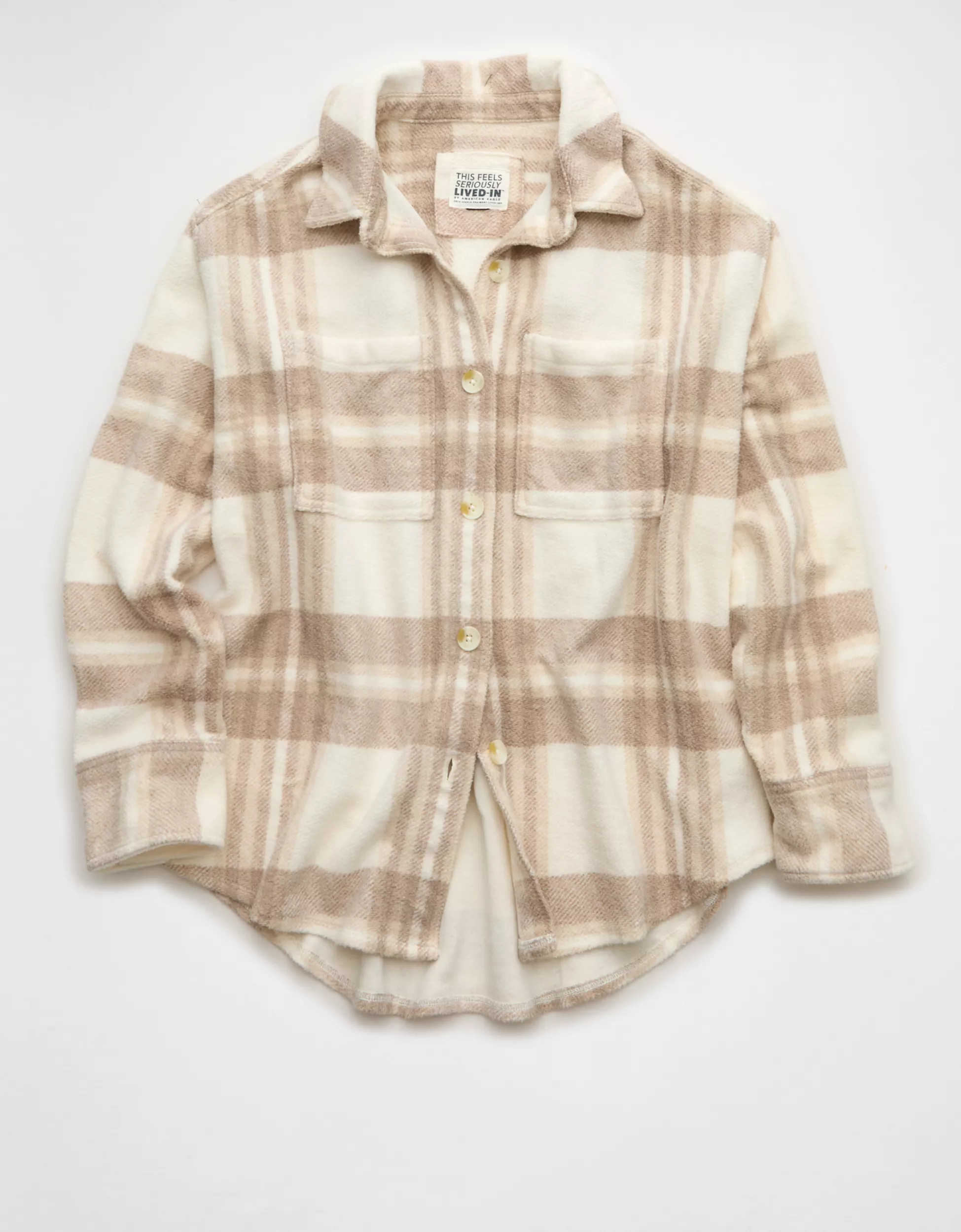AE Fleece Shacket | American Eagle Outfitters (US & CA)