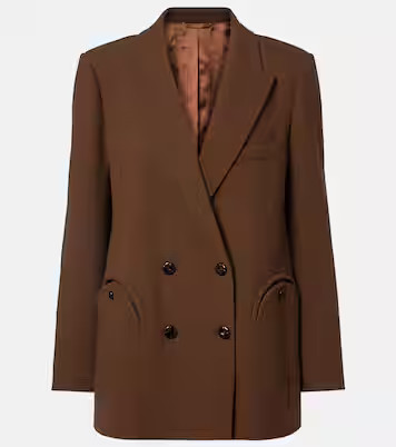 Everynight double-breasted virgin wool blazer | Mytheresa (US/CA)