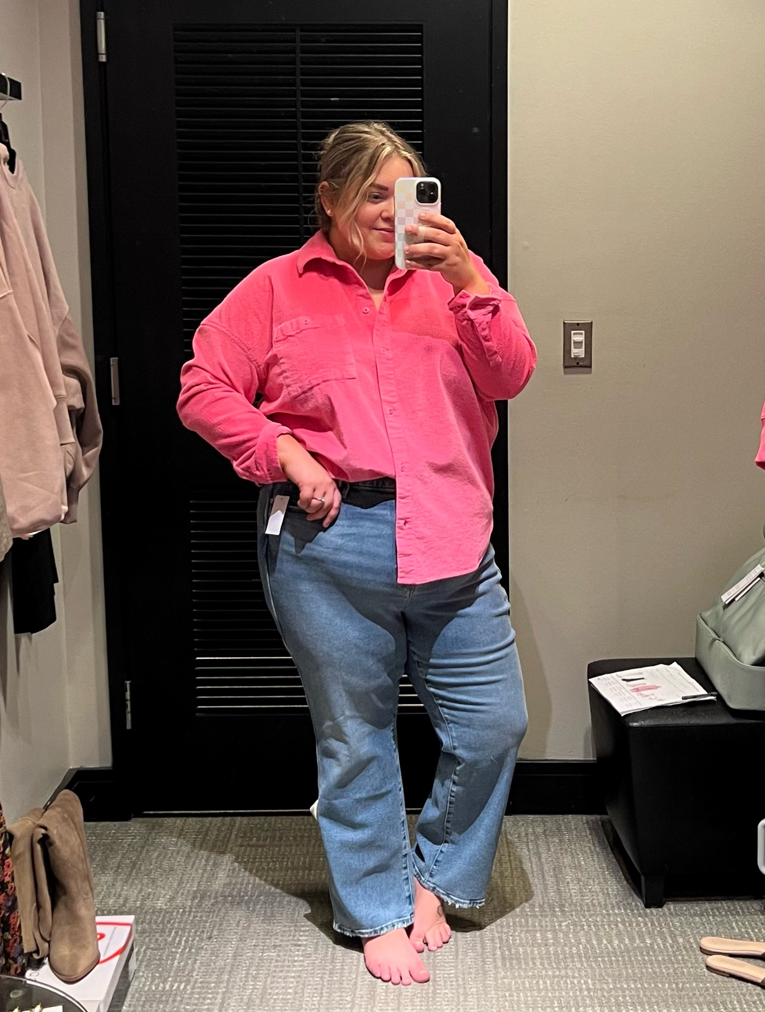 Favorite plus size denim restocked NSALE Nordstrom sale wearing size 20 good American jeans 

#LTKcurves #LTKxNSale #LTKFind