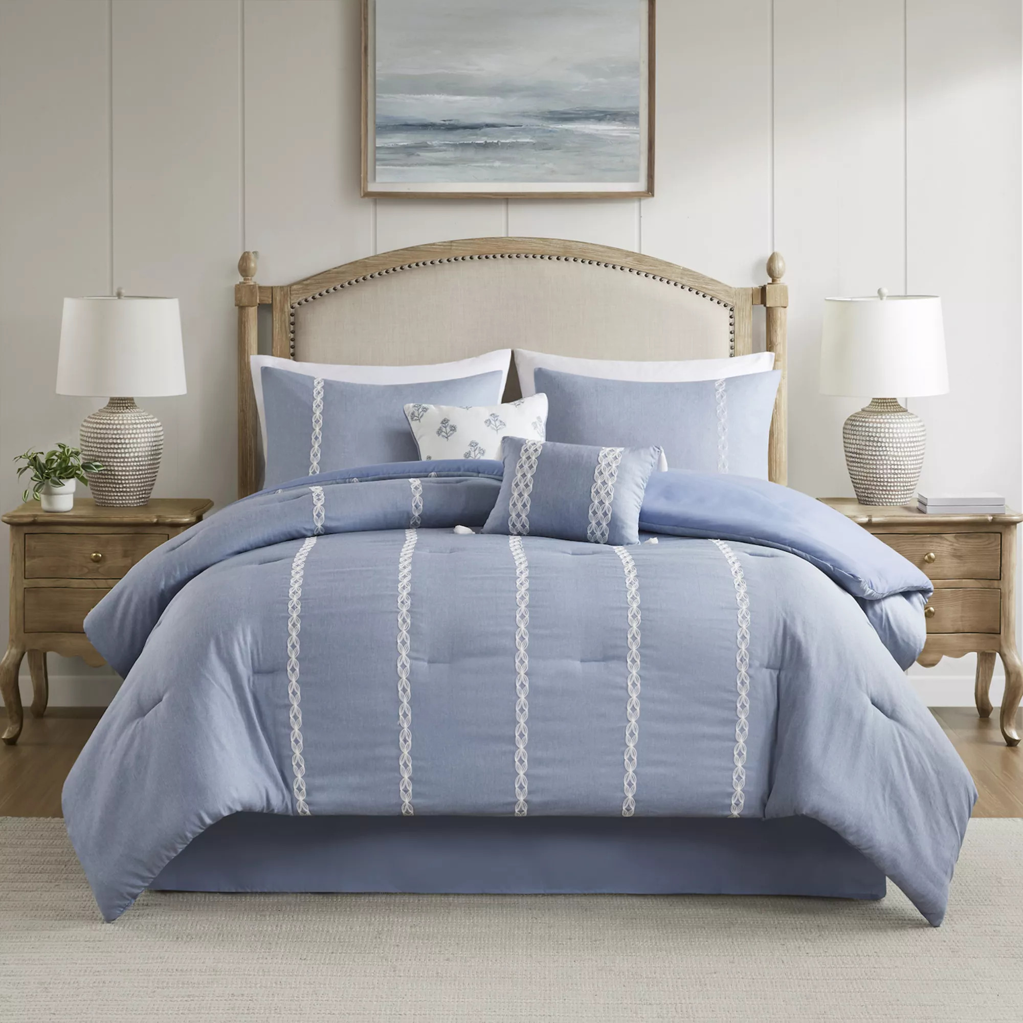 Madison Park Janet 6-pc. Comforter Set with Coordinating Throw Pillows | Kohl's