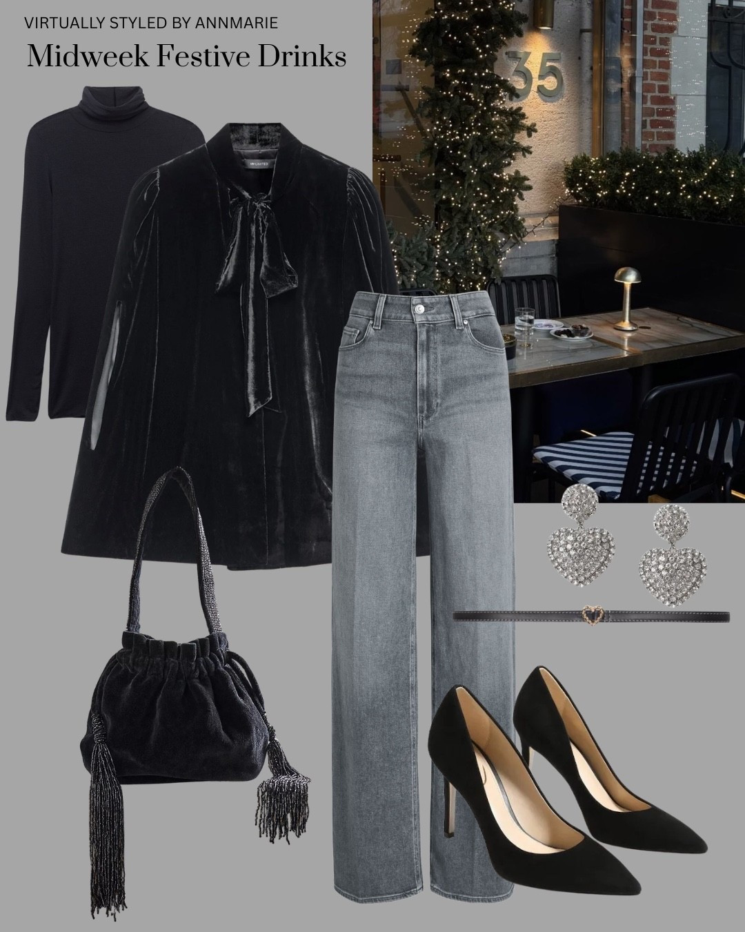 3 outfits for you with velvet 

#LTKfestive #LTKstyletip #LTKover50style