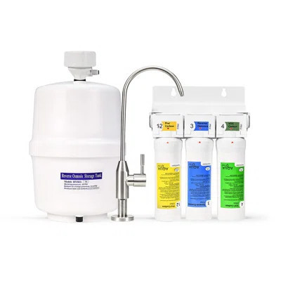 AquaTru Under Sink Reverse Osmosis Water Filter System | Certified to Remove Lead, Chlorine, Fluoride, PFAs and More for Pure Great-Tasting Water | Wayfair North America