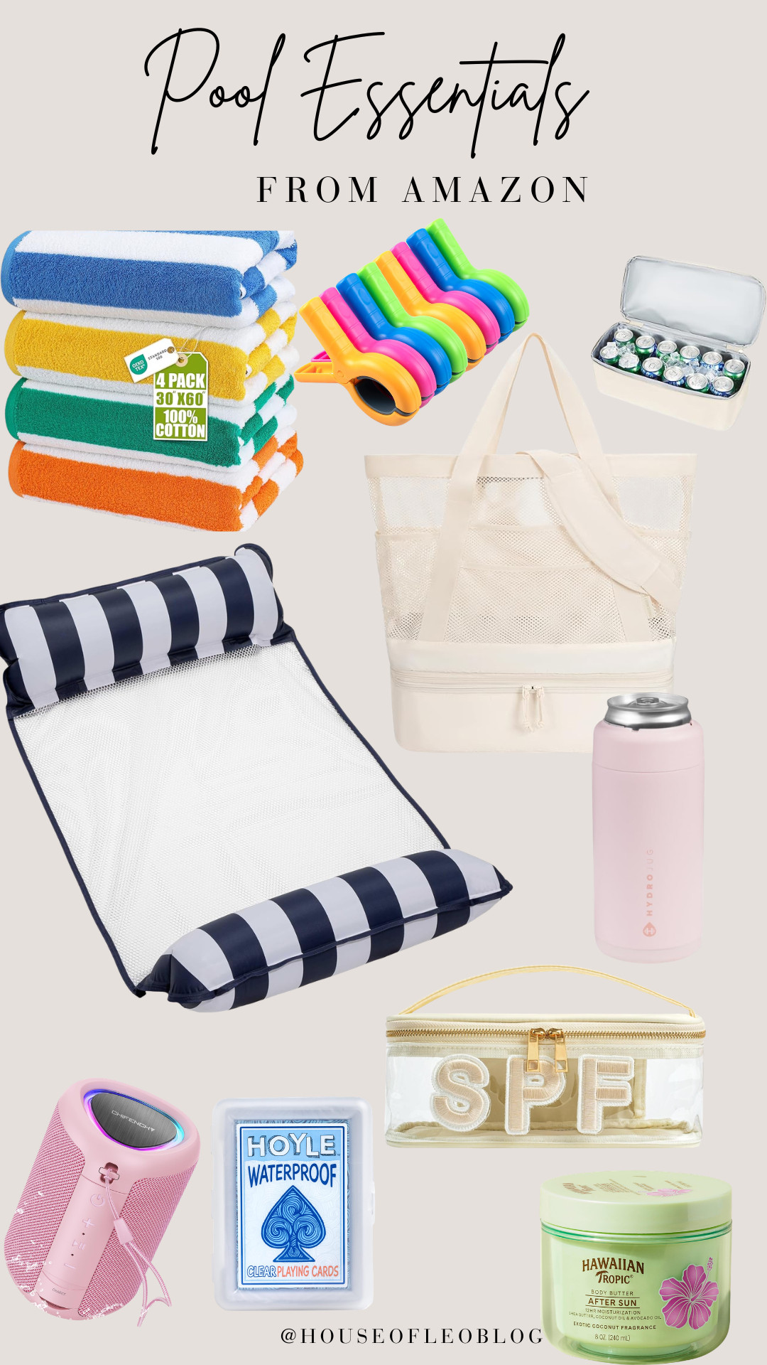 Pool essentials from Amazon for pool season!

#LTKSeasonal