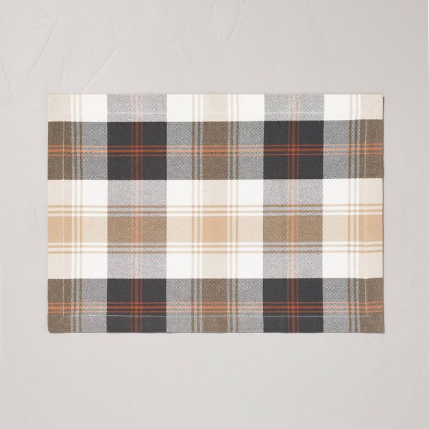 Fall Tartan Plaid Placemat - Hearth & Hand™ with Magnolia | Target