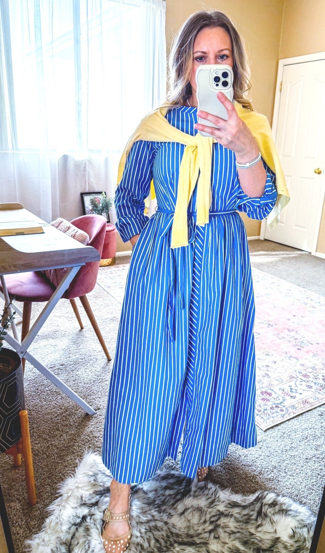 Spring outfit idea! This cute dress is perfect for work as well. It’s a pleated cotton midi dress from Free Assembly brand at Walmart for just $15. 

#LTKSeasonal #LTKWorkwear #LTKOver40 #LTKSaleAlert #LTKPetite