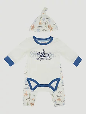 Wrangler Baby Bodysuit & Jogger Set | Wrangler
