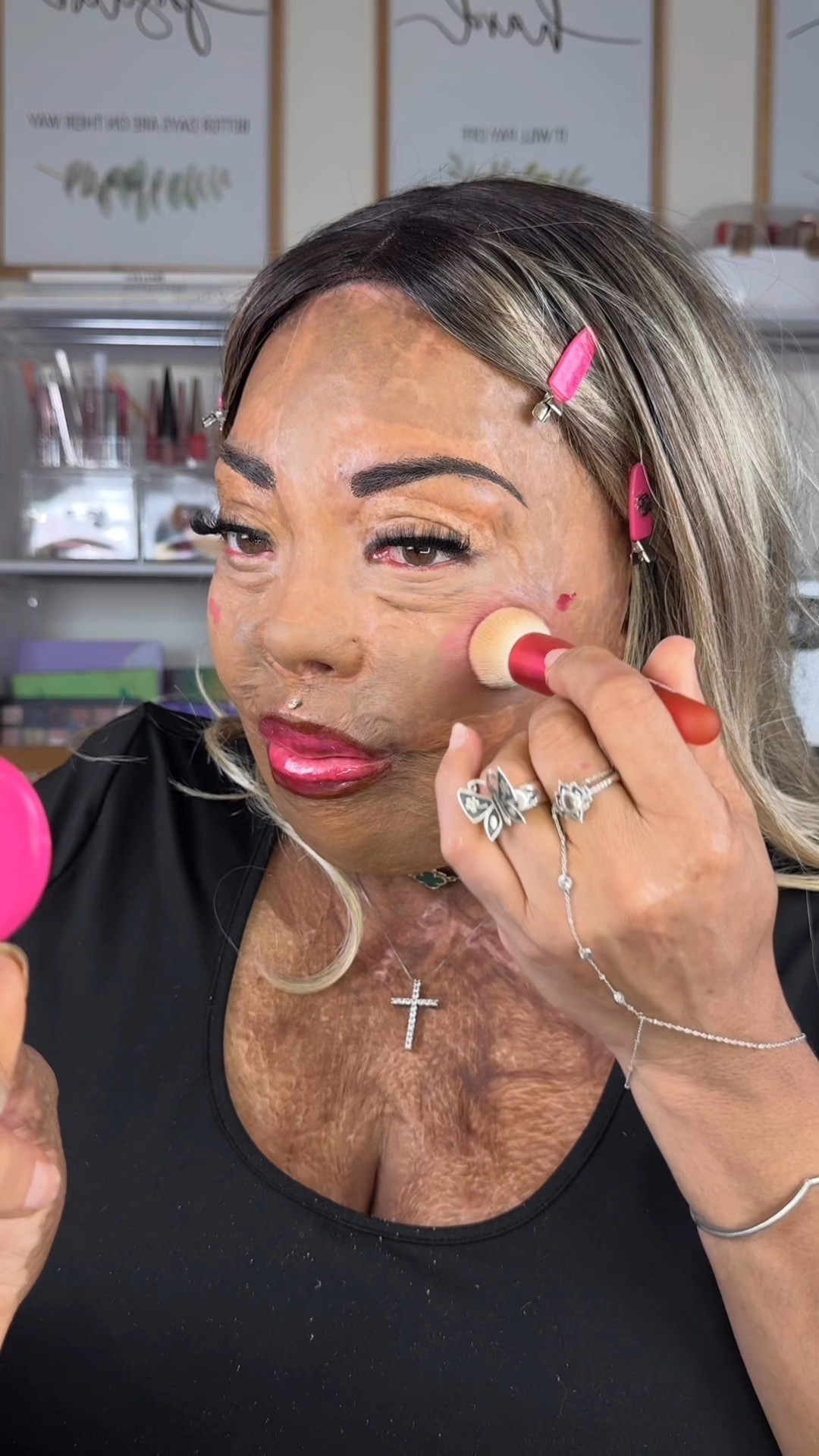 Makeup isn’t for fixing. It’s for creating. You are beautiful.🦋

Love y’all!😘 things to do

#hudabeauty #minis #bronzefudge #easyblur

#LTKOver40 #LTKWorkwear #LTKBeauty