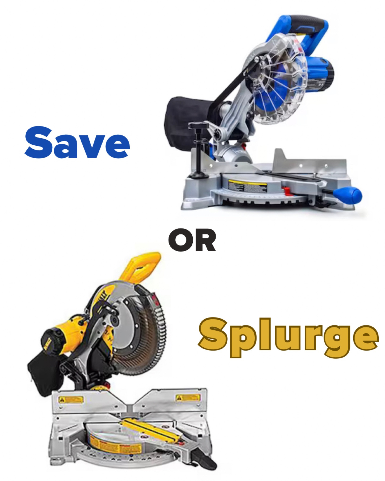 Are you a beginner DIYer or a seasoned home improvement pro? Either way, there is a tool that’s right for you and your budget.
I started out with the Kobalt miter saw and it got me through a lot of projects! I recently upgraded to the Dewalt and it is an absolute beast!

#LTKhome #LTKGiftGuide #LTKmens