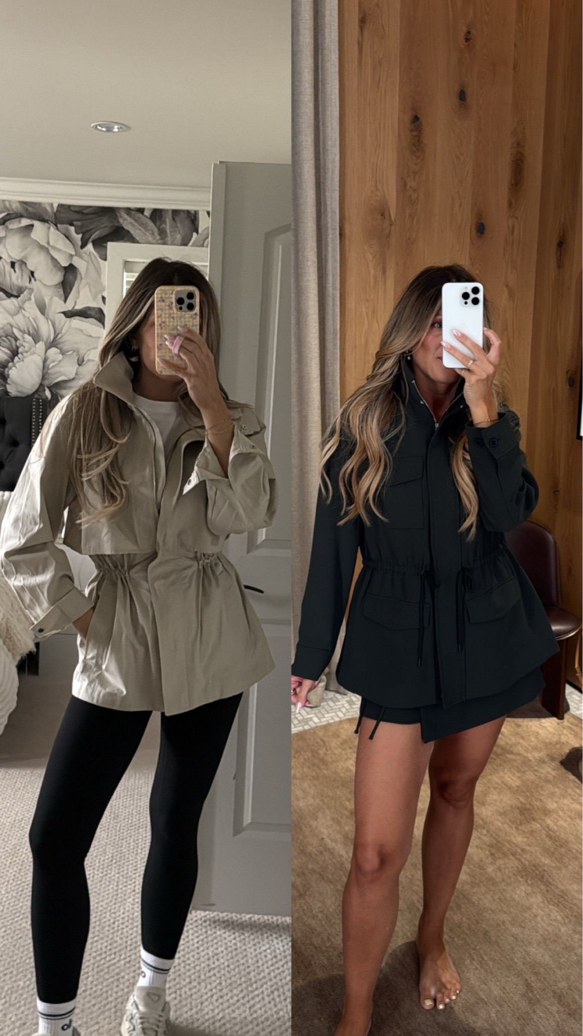 Side by side comparison of the cinch jacket and new guild jacket @Aritzia

#LTKcanada #LTKfall #LTKstyletip